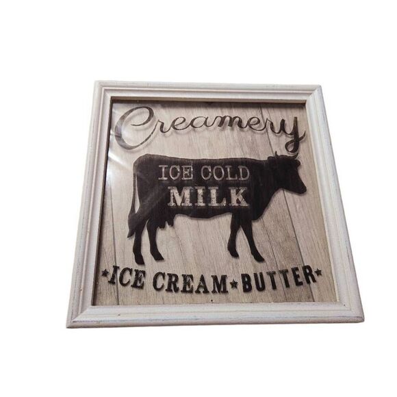 Cow Creamery picture Decor Farmhouse - Picture 1 of 2